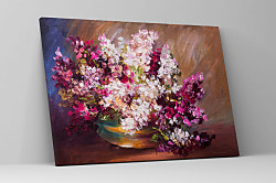 Obraz Maľovaná orgovánová kytica 1699